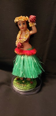 blonde hula girl dashboard